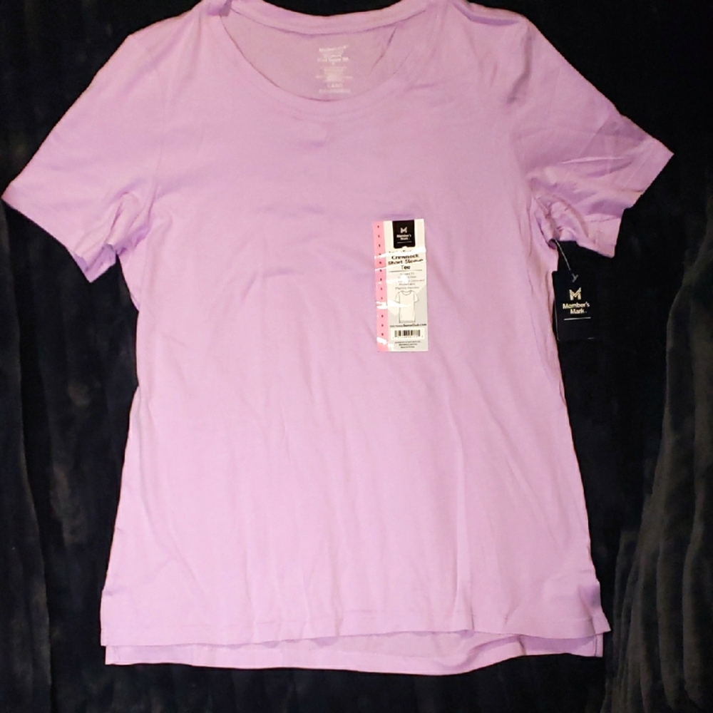 Lavender Short Sleeve Women's Tee 💚🩵🩷